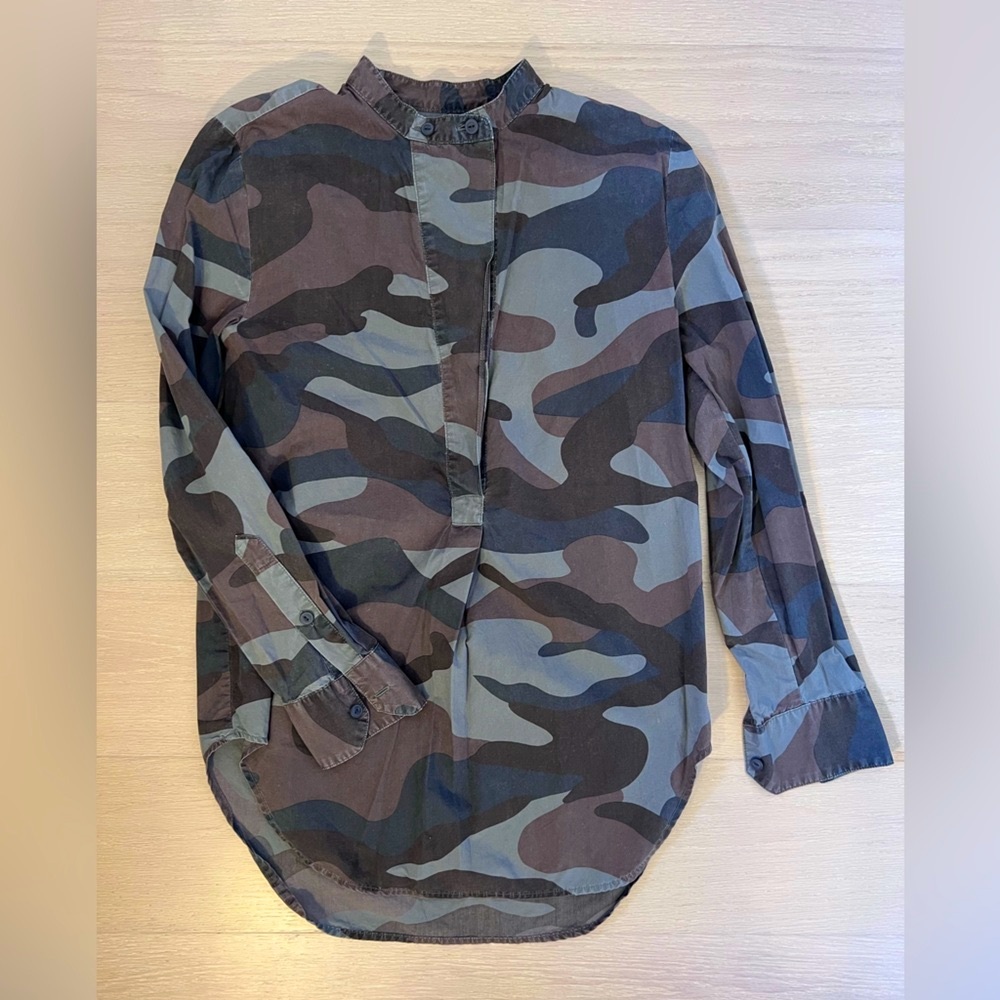 Madewell Camo Top